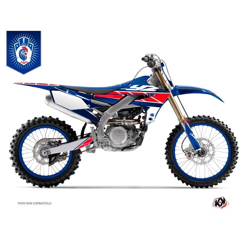 Kit Deco Moto Cross Replica France 2018 Edition Limitee Yamaha 450 YZF