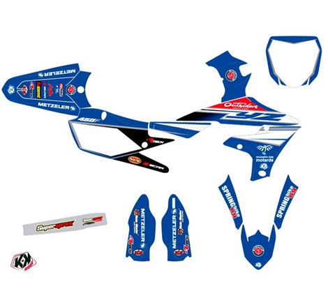 Kit Deco Moto Cross Replica Team Outsiders Yamaha 450 YZF 2018