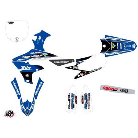 Kit Deco Moto Cross Replica Potisek Yamaha 450 YZF 2017-2018