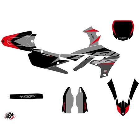 Kit Deco Moto Cross Skew Yamaha 450 YZF Rouge