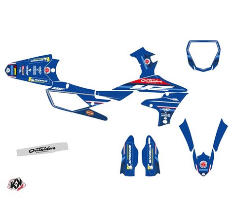 Kit Deco Moto Cross Replica Team Outsiders K21 Yamaha 450 YZF