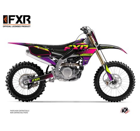 Kit Deco Moto Cross FXR N3 Yamaha 450 YZF Noir