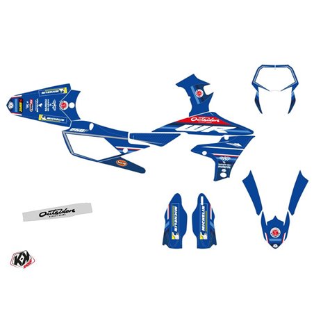 Kit Deco Moto Cross Replica Team Outsiders K21 Yamaha 250 WRF