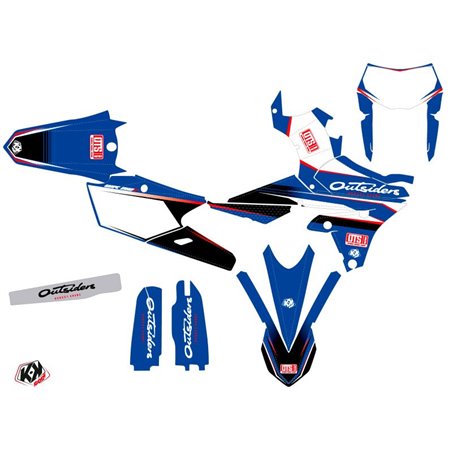 Kit Deco Moto Cross Replica Outsiders OTS Yamaha 250 WRF 2018