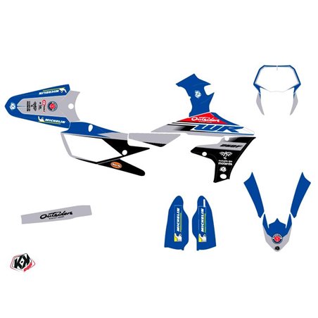 Kit Deco Moto Cross Replica Team Outsiders 2020 Yamaha 250 WRF