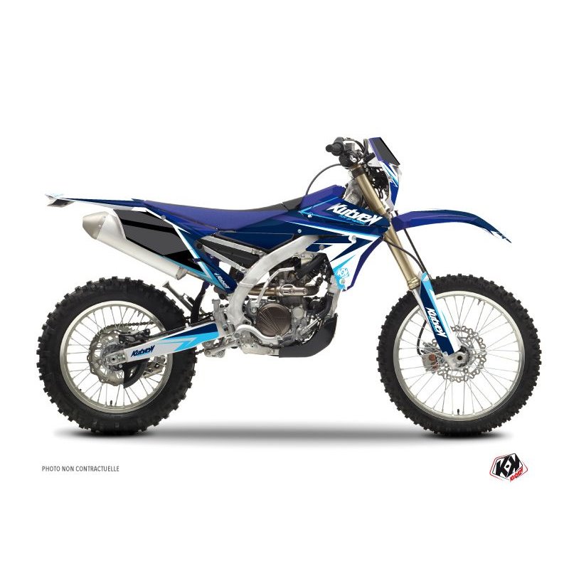 Kit Deco Moto Cross Stage Yamaha 250 WRF Bleu
