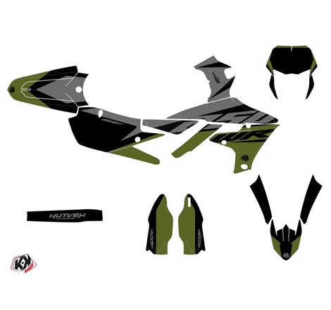 Kit Deco Moto Cross Skew Yamaha 250 WRF Kaki