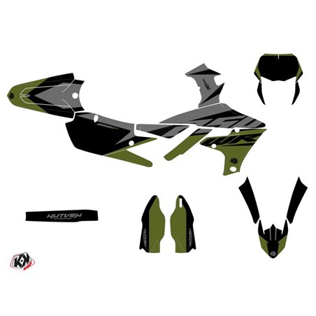 Kit Deco Moto Cross Skew Yamaha 250 WRF Kaki