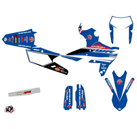 Kit Deco Moto Cross Replica Team Outsiders Yamaha 450 WRF 2018