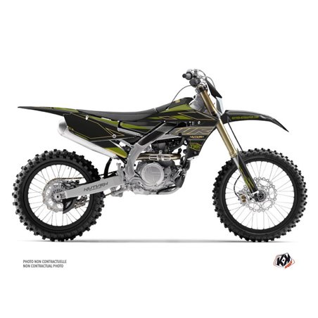 Kit Deco Moto Cross Outline Yamaha 450 WRF Kaki