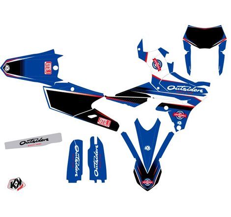Kit Deco Moto Cross Replica Outsiders Academy Yamaha 250 WRF 2018