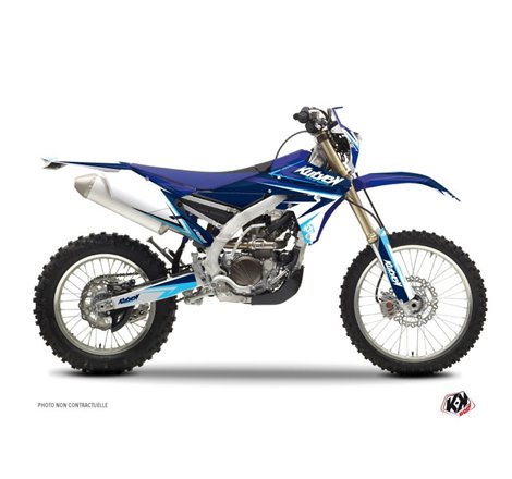 Kit Deco Moto Cross Stage Yamaha 450 WRF Bleu