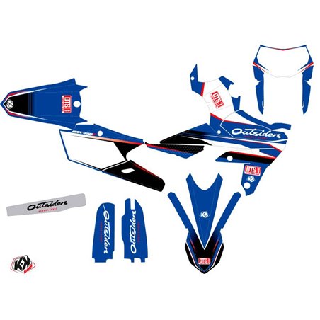 Kit Deco Moto Cross Replica Outsiders OTS Yamaha 450 WRF 2018