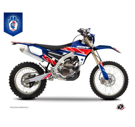 Kit Deco Moto Cross Replica France 2018 Edition Limitee Yamaha 450 WRF