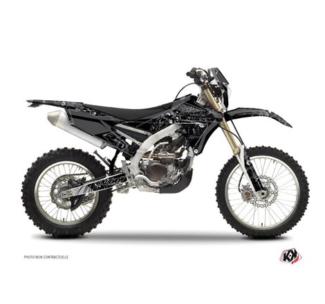 Kit Deco Moto Cross Zombies Dark Yamaha 450 WRF Noir