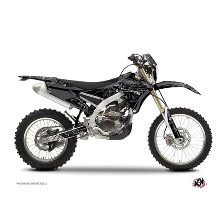 Kit Deco Moto Cross Zombies Dark Yamaha 450 WRF Noir