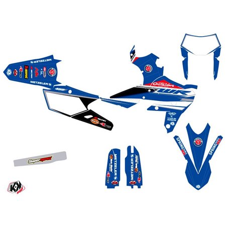 Kit Deco Moto Cross Replica Team Outsiders Yamaha 450 WRF 2018