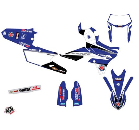 Kit Deco Moto Cross Replica Team Outsiders Yamaha 450 WRF 2016