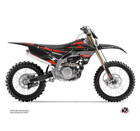 Kit Deco Moto Cross Outline Yamaha 450 WRF Rouge
