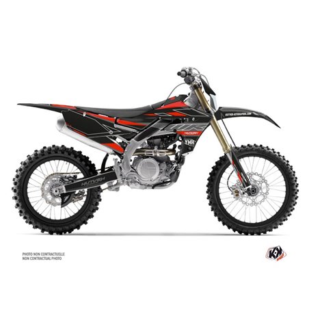 Kit Deco Moto Cross Outline Yamaha 450 WRF Rouge