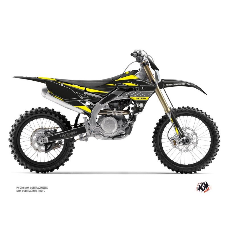 Kit Deco Moto Cross Outline Yamaha 450 WRF Jaune
