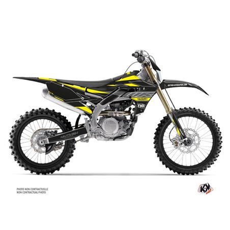 Kit Deco Moto Cross Outline Yamaha 450 WRF Jaune