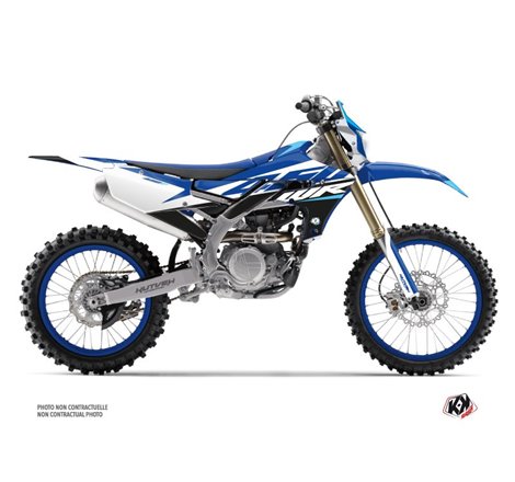 Kit Deco Moto Cross Skew Yamaha 450 WRF Bleu