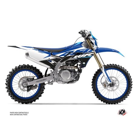 Kit Deco Moto Cross Skew Yamaha 450 WRF Bleu