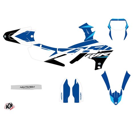 Kit Deco Moto Cross Skew Yamaha 450 WRF Bleu