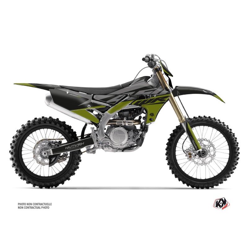 Kit Deco Moto Cross Skew Yamaha 450 WRF Kaki