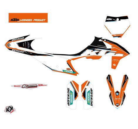 Kit deco Moto Cross Origin-K22 KTM 450 SMR Noir