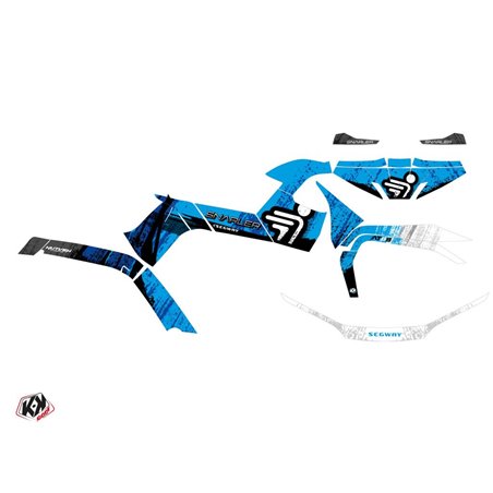 Kit Déco Quad Boggy Segway Snarler AT6-S Bleu (2021-2023)