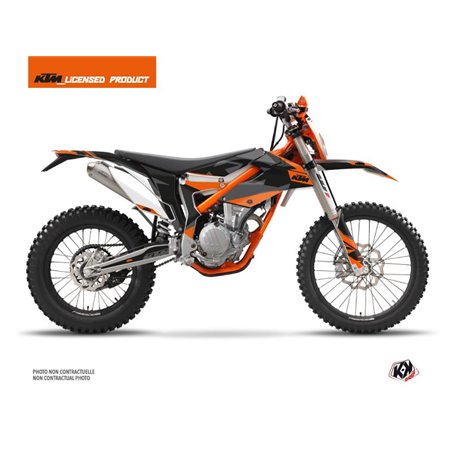 Kit Deco Moto Cross Gravity KTM 250 FREERIDE Orange