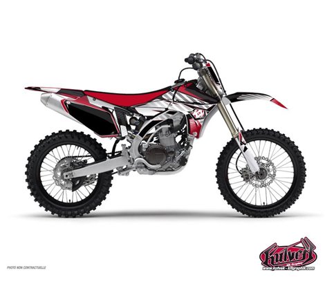 Kit Deco Moto Cross Factory Yamaha 125 YZ Rouge
