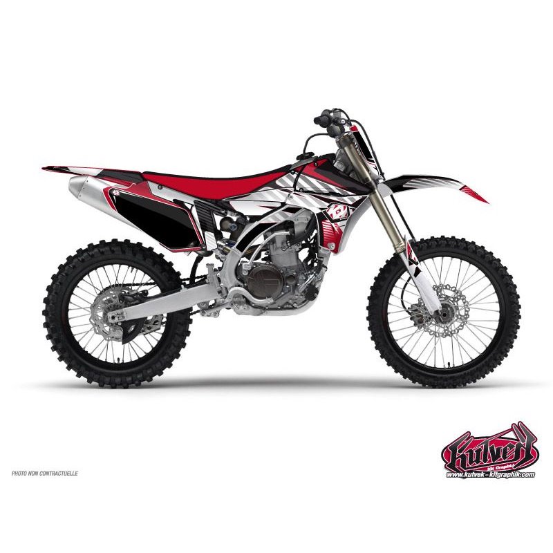 Kit Deco Moto Cross Factory Yamaha 125 YZ Rouge