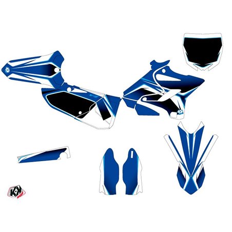 Kit Deco Moto Cross Concept Yamaha 125 YZ Bleu