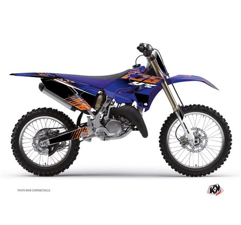 Kit Deco Moto Cross Flow Yamaha 125 YZ Orange