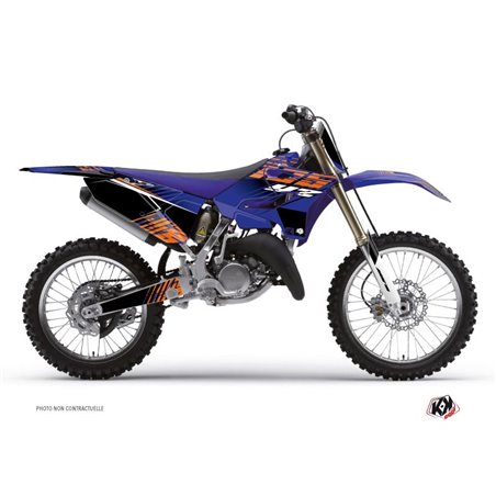 Kit Deco Moto Cross Flow Yamaha 125 YZ Orange