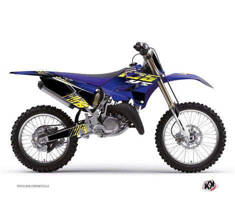 Kit Deco Moto Cross Flow Yamaha 125 YZ Jaune