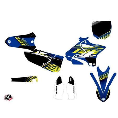 Kit Deco Moto Cross Flow Yamaha 125 YZ Jaune