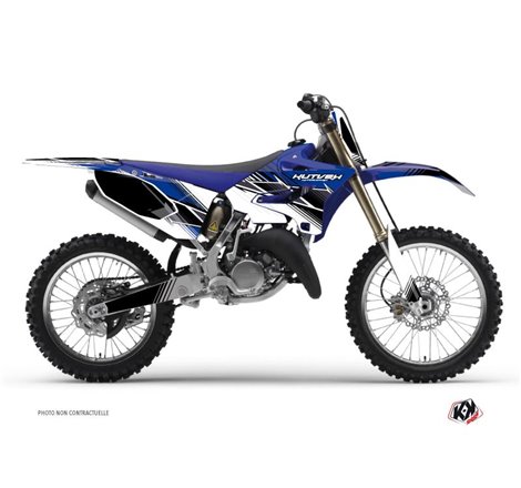 Kit Deco Moto Cross Stripe Yamaha 125 YZ Bleu