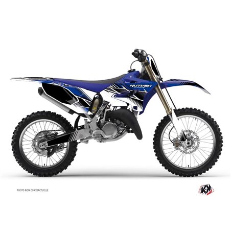 Kit Deco Moto Cross Stripe Yamaha 125 YZ Bleu