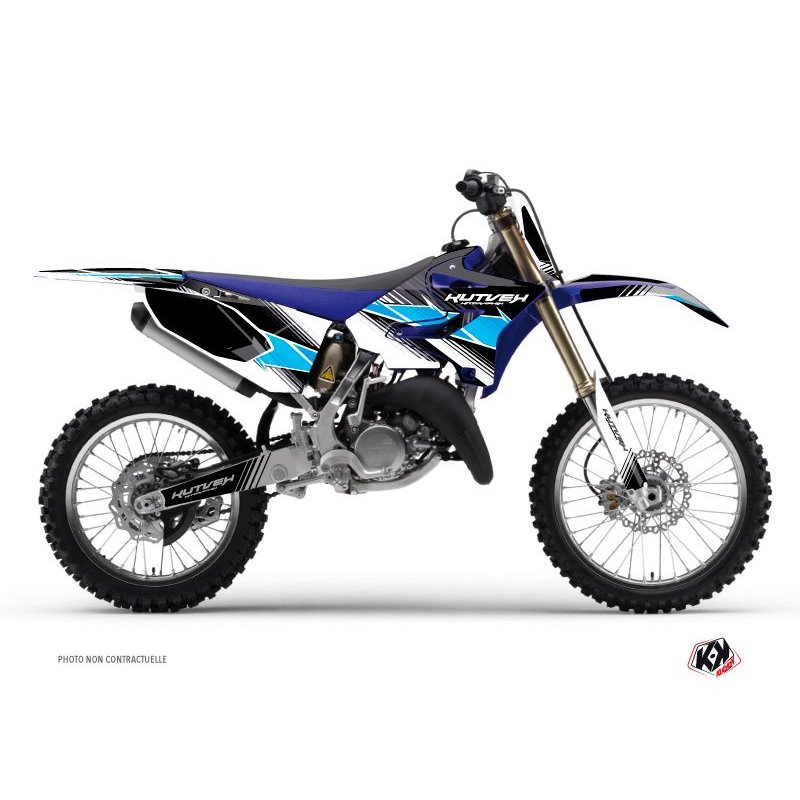 Kit Deco Moto Cross Stripe Yamaha 125 YZ Noir