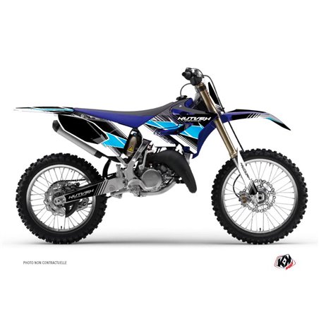 Kit Deco Moto Cross Stripe Yamaha 125 YZ Noir