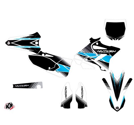Kit Deco Moto Cross Stripe Yamaha 125 YZ Noir