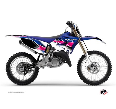 Kit Deco Moto Cross Stripe Yamaha 125 YZ Rose