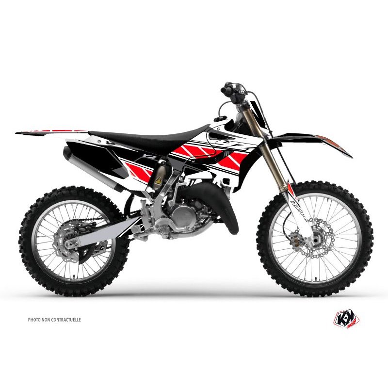 Kit Deco Moto Cross Replica Yamaha 125 YZ Rouge