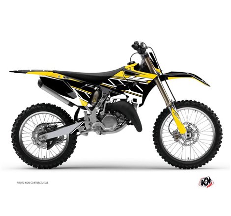 Kit Deco Moto Cross Replica Yamaha 125 YZ Jaune