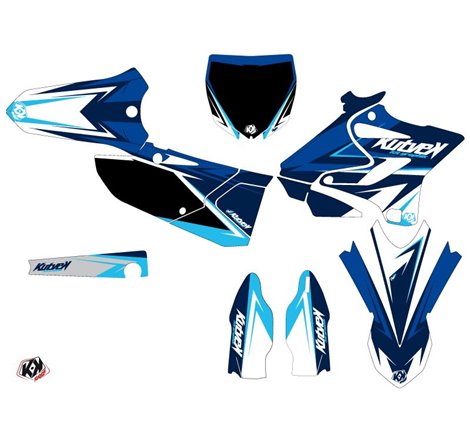 Kit Deco Moto Cross Stage Yamaha 125 YZ Bleu