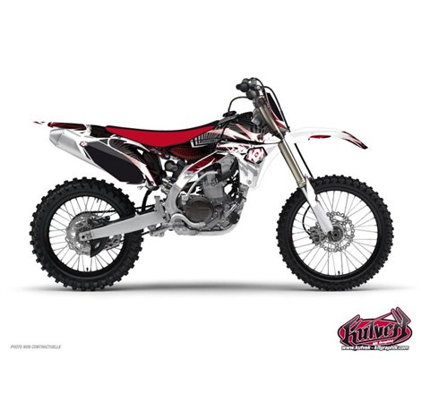 Kit Deco Moto Cross Graff Yamaha 125 YZ Rouge